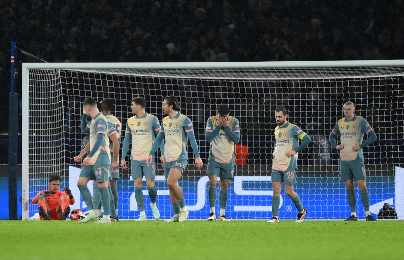 巴黎跌落淘汰区，输给曼城无缘晋级