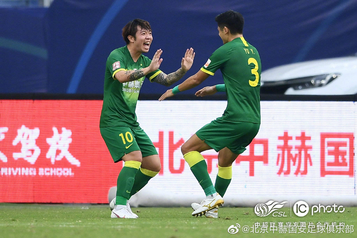 北京国安对阵青岛黄海，看谁能占尽优势