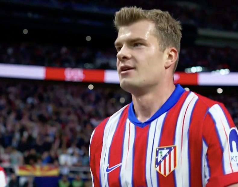 马竞前锋取得帽子戏法，领队豪取大胜