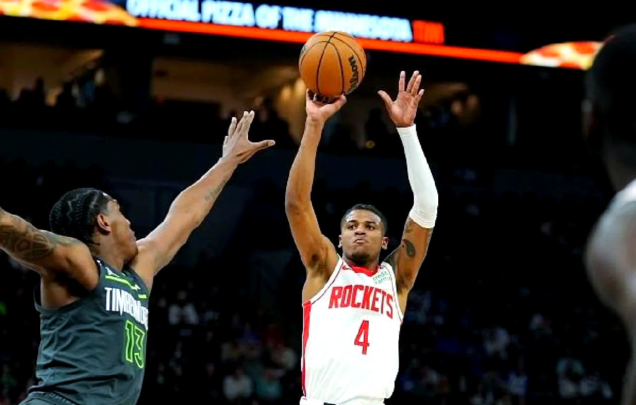 森林狼战胜火箭,唐斯状态爆发 森林狼战胜火箭,唐斯状态爆发